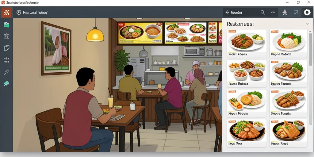 Tampilan antarmuka yang menarik dan ramah pengguna.