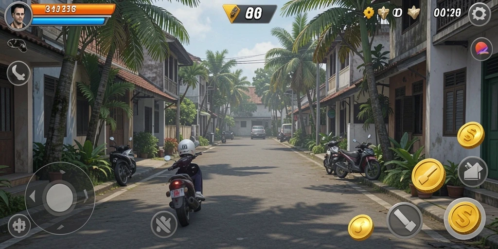 Tampilan antarmuka yang intuitif dan menarik.