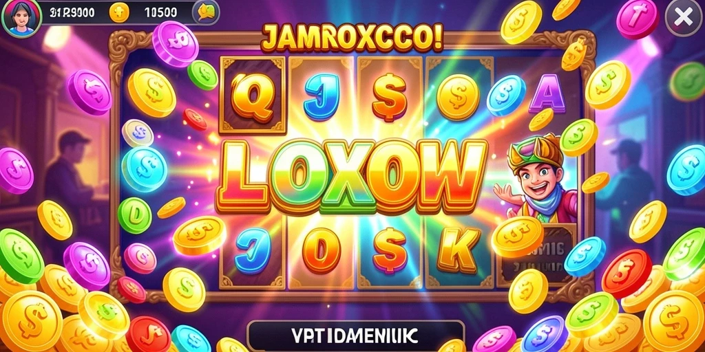 Tampilan awal COCOL88 yang menarik dan user-friendly.