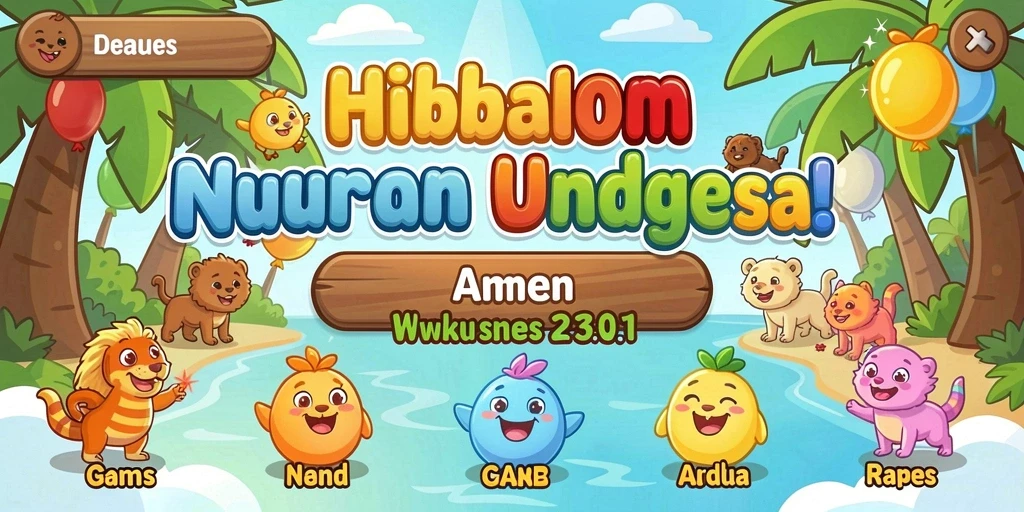 Tampilan antarmuka yang sederhana dan menarik.