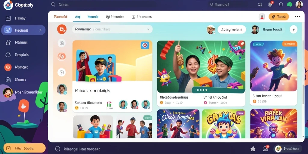 Tampilan antarmuka yang menarik dan user-friendly.
