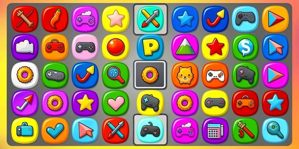 Screenshot menampilkan menu utama yang menarik.