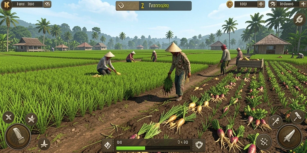 Tangkapan layar menampilkan antarmuka permainan yang menarik.
