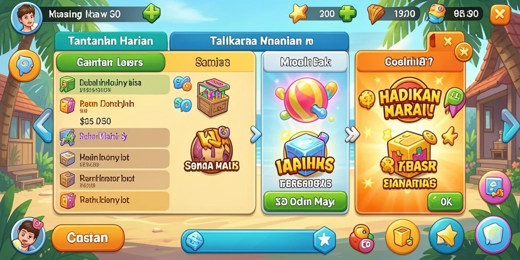 Tampilan antarmuka yang menarik dan mudah dinavigasi.