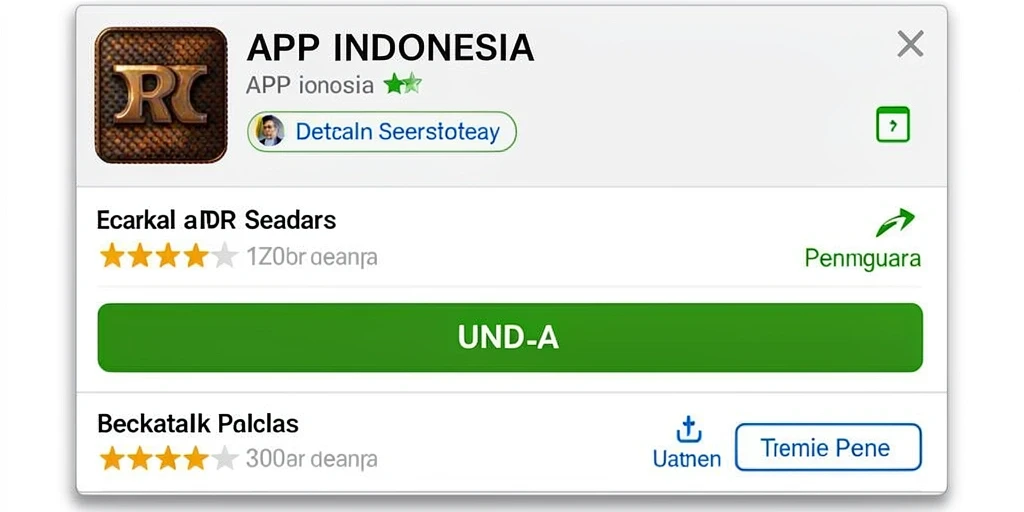 Gambar menampilkan antarmuka permainan yang menarik.