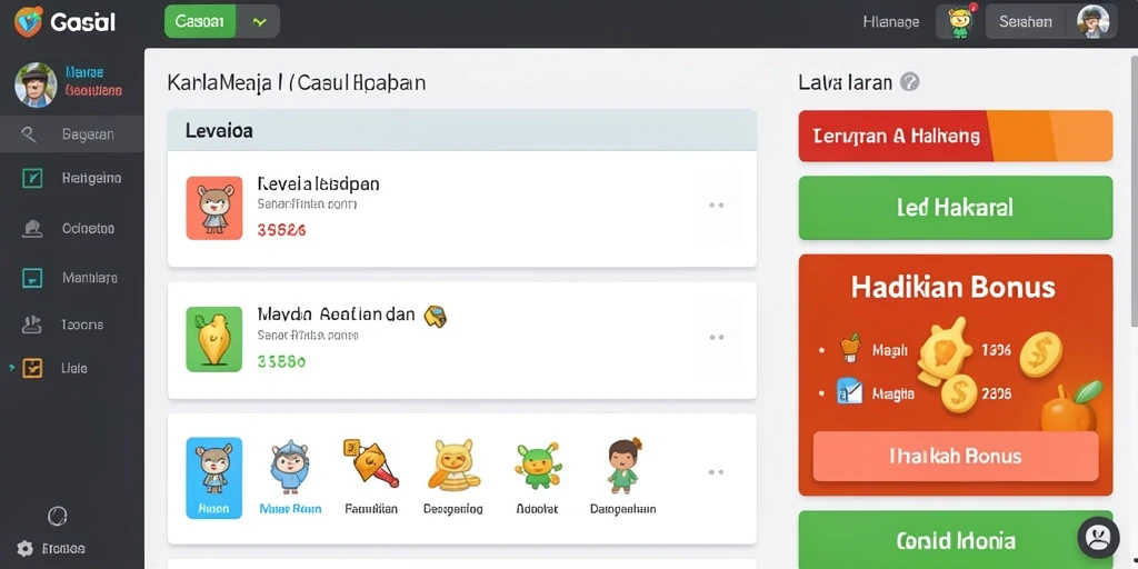 Tampilan antarmuka yang menarik dalam TOKYO88.