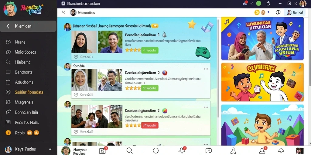 Tampilan awal WDBOS yang menarik dan mudah dinavigasi.